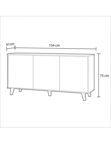 Aparador 3 Puertas Cambrian