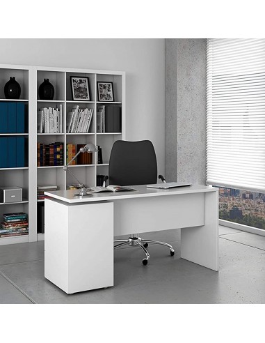 Mesa Despacho 3 Cajones blanco