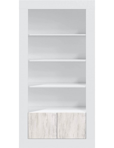 Estanteria 2 Puertas y 4 Baldas