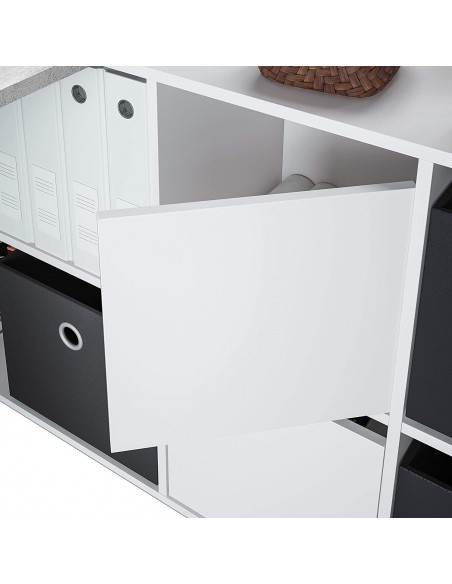 Mesa Despacho con Buc 3 Cajones 203cm