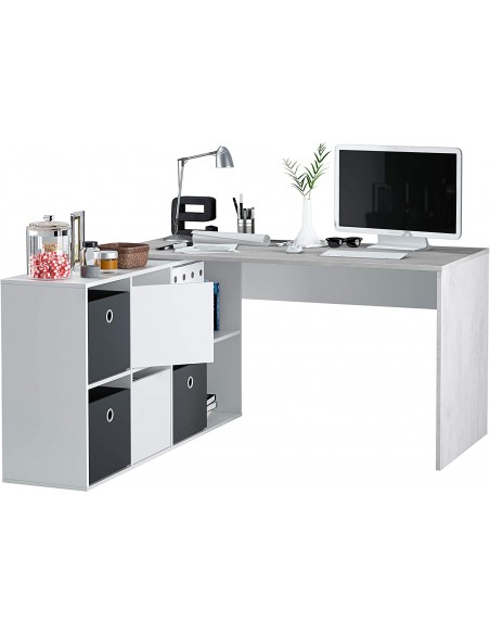 Mesa Despacho con Buc 3 Cajones 203cm