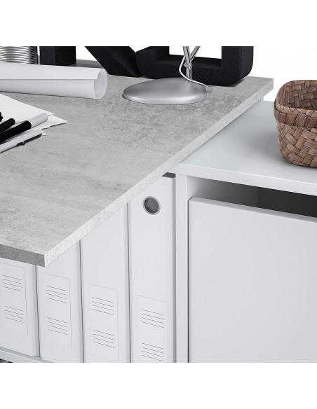 Mesa Despacho con Buc 3 Cajones 203cm