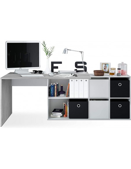 Mesa Despacho con Buc 3 Cajones 203cm