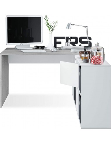 Mesa Despacho con Buc 3 Cajones 203cm