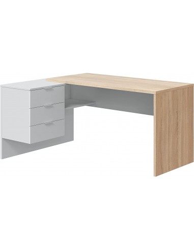 Mesa Despacho con Buc 3 Cajones