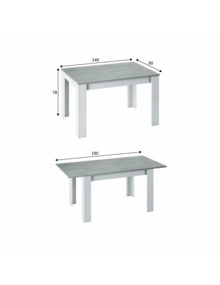 Mesa Comedor Extensible (140-190cm)