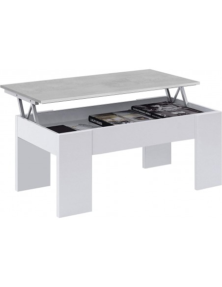 Mueble de TV + Estante blanco