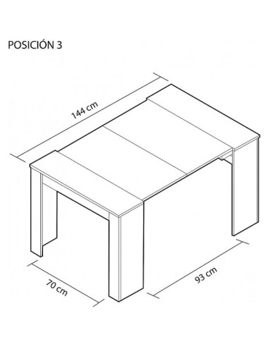 Consola de Comedor 90x50-237...