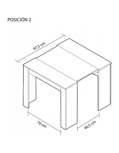 Consola de Comedor 90x50-237...