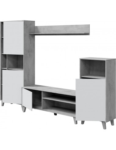 Salon TV Modular 260cm Blanco Salon TV Modular 260cm Blanco