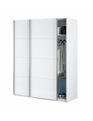 Armario 2 Puertas Correderas Blanco