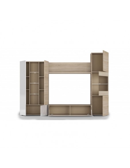 Mueble de Salon Completo 260cm color Cambrian