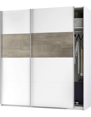 Armario 2 Puertas Correderas Blanco...