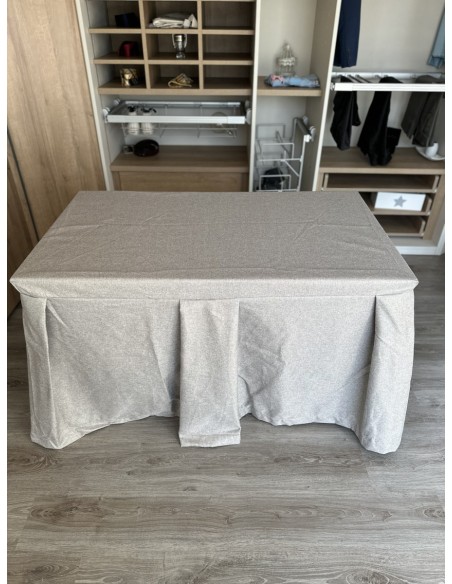 Pack Mesa + Ropa de Mesa Camilla Moderna Antimanchas color Visión