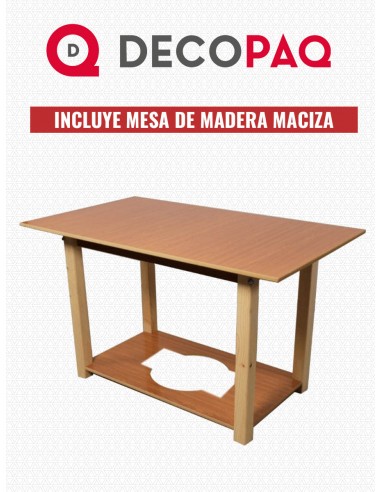 Pack Mesa + Ropa de Mesa Camilla...