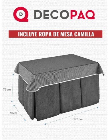 Pack Mesa + Ropa de Mesa Camilla...