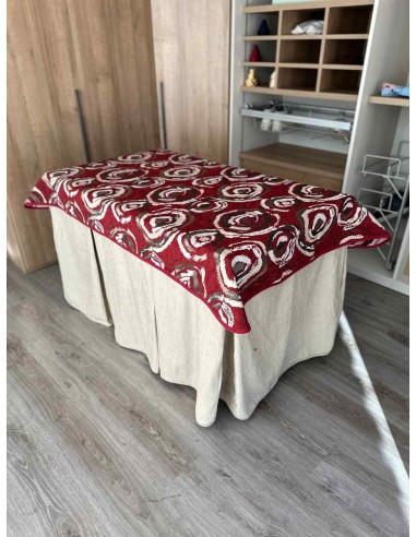 Ropa Chenilla 8 Pliegues color Beige...