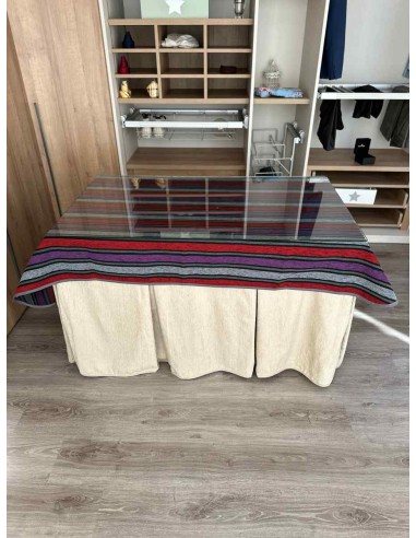 Ropa Chenilla 8 Pliegues color Beige...