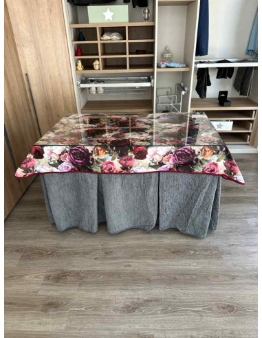 Ropa Chenilla 8 Pliegues color Gris...