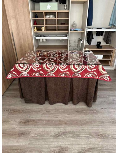 Ropa Chenilla 8 Pliegues color...