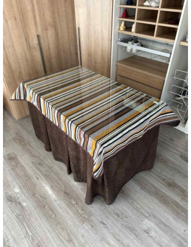 Ropa Chenilla 8 Pliegues color...