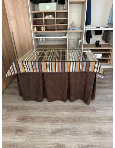 Ropa Chenilla 8 Pliegues color...