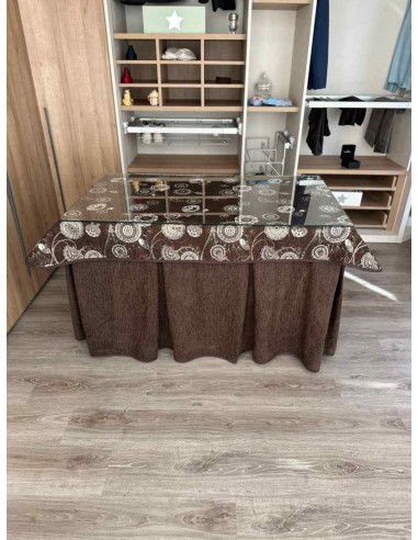 Ropa Chenilla 8 Pliegues color...