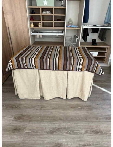 Conjunto Ropa Chenilla 8 Pliegues...