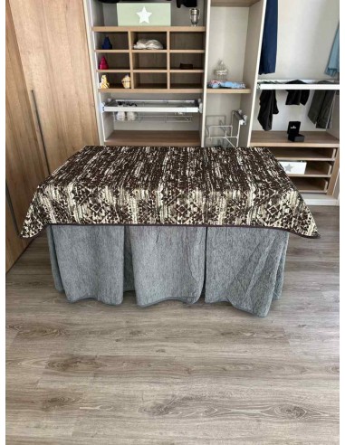 Conjunto Ropa Chenilla 8 Pliegues...