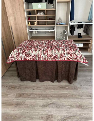 Conjunto Ropa Chenilla 8 Pliegues...