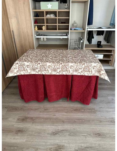 Conjunto Ropa Chenilla 8 Pliegues...