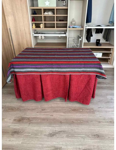 Conjunto Ropa Chenilla 8 Pliegues...