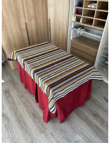 Conjunto Ropa Chenilla 8 Pliegues...