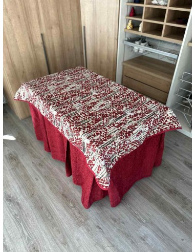 Conjunto Ropa Chenilla 8 Pliegues...