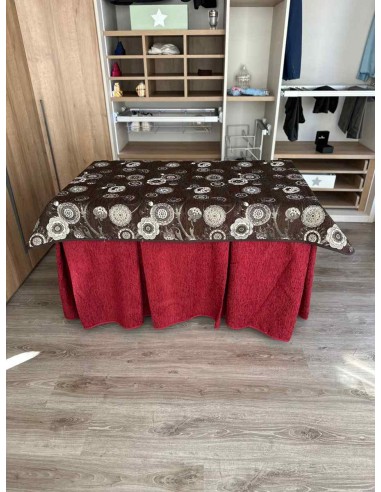 Conjunto Ropa Chenilla 8 Pliegues...