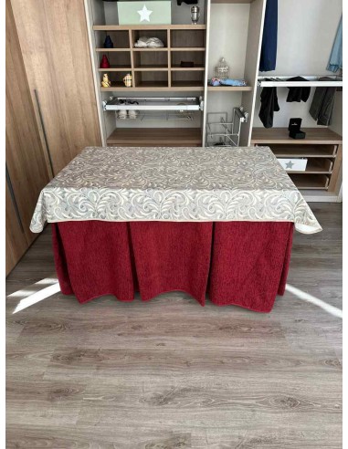 Conjunto Ropa Chenilla 8 Pliegues...