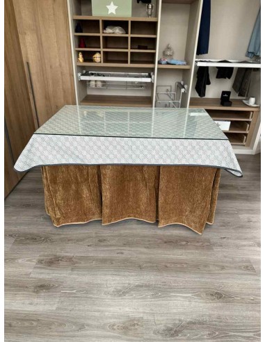 Ropa Doble Grueso 10 Pliegues Café...