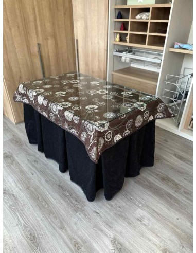 Ropa Doble Grueso 10 Pliegues Negro...