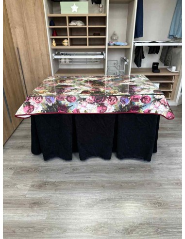 Ropa Doble Grueso 10 Pliegues Negro...