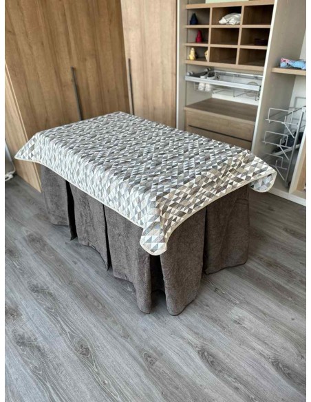 Conjunto Antimanchas Extragruesa Ultraeficiente Chocolate con Tapete Sena