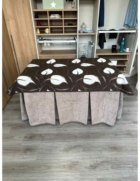 Conjunto Antimanchas Extragruesa Ultraeficiente Topo con Tapete Hojas