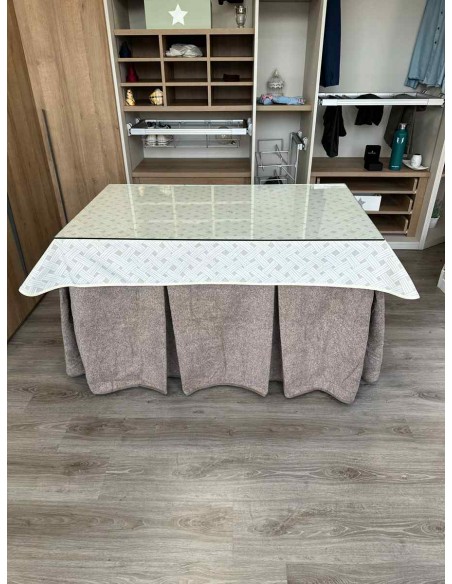 Ropa Antimanchas Extragruesa Ultraeficiente Topo con Tapete Lazos