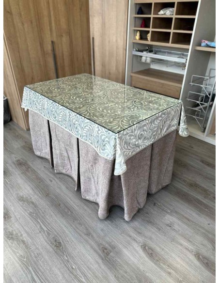 Ropa Antimanchas Extragruesa Ultraeficiente Topo con Tapete Vainilla