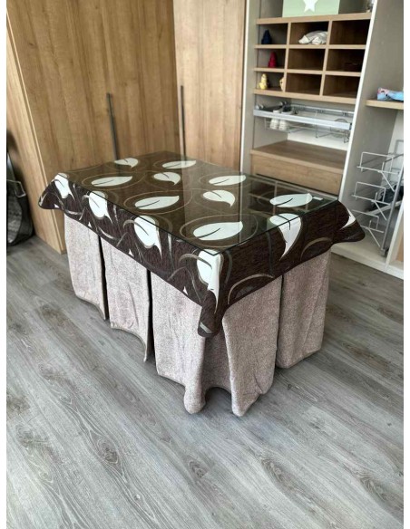 Ropa Antimanchas Extragruesa Ultraeficiente Topo con Tapete Hojas