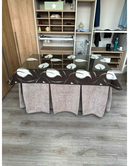 Ropa Antimanchas Extragruesa Ultraeficiente Topo con Tapete Hojas