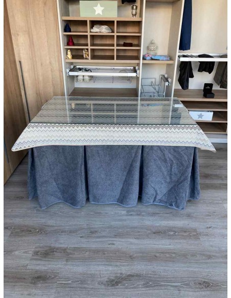 Ropa Antimanchas Extragruesa Ultraeficiente Gris con Tapete Estriado