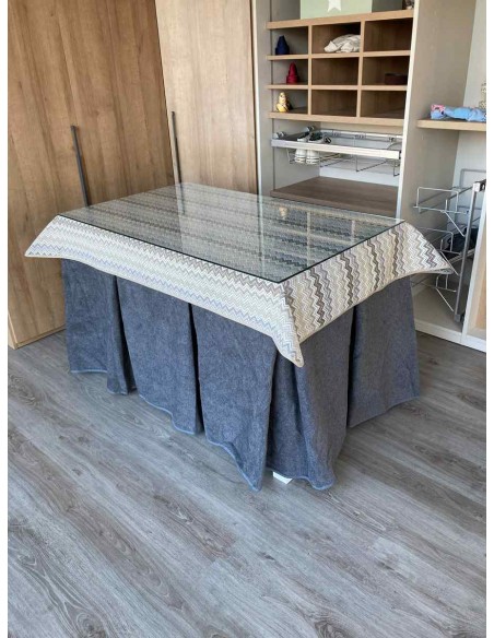 Ropa Antimanchas Extragruesa Ultraeficiente Gris con Tapete Estriado