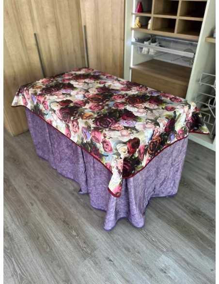 Conjunto Forro de Borrego Gran Capacidad Calórica Morada