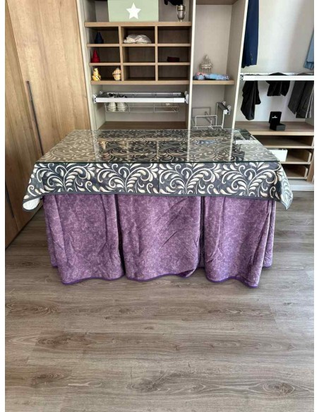Ropa Forro de Borrego Gran Capacidad Calórica Morada con Tapete Nature
