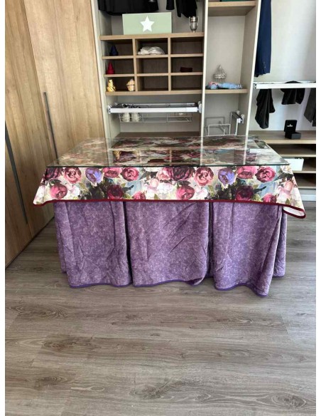 Ropa Forro de Borrego Gran Capacidad Calórica Morada